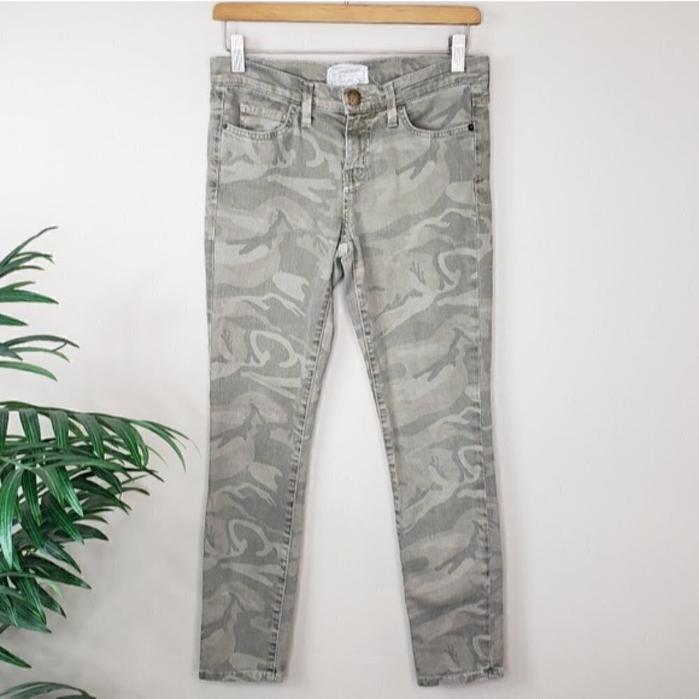 Current/Elliott | Army Camo Stiletto Skinny Jeans Size 26